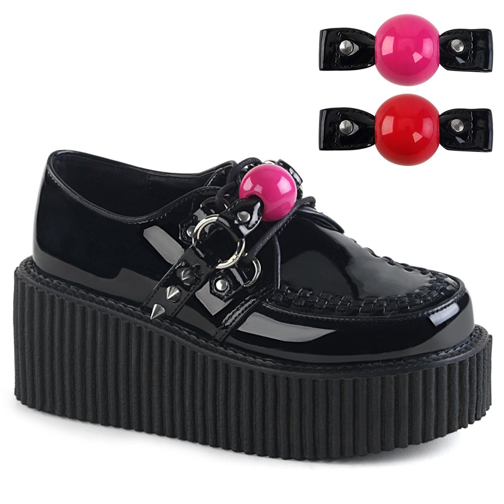 Creepers Demonia Creeper 222 Damske - Čierne | SK-649366